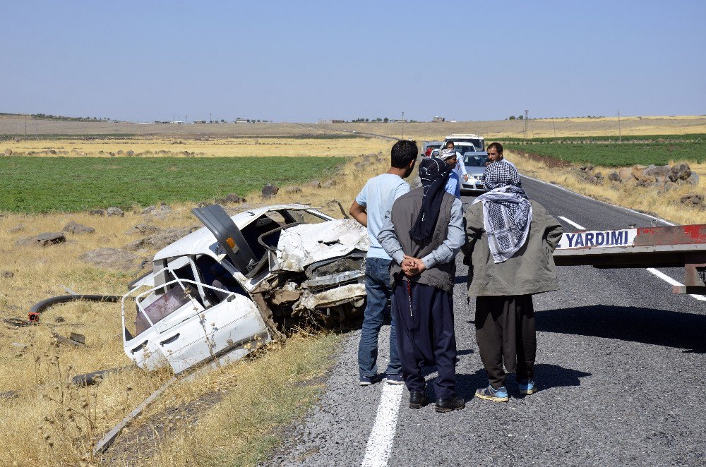 Siverek’te Otomobil Takla Attı: 3 Ağır Yaralı