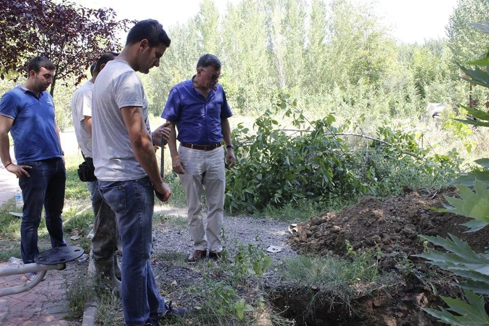 Vezirhan’da Kanalizasyon Çalışmaları Devam Ediyor