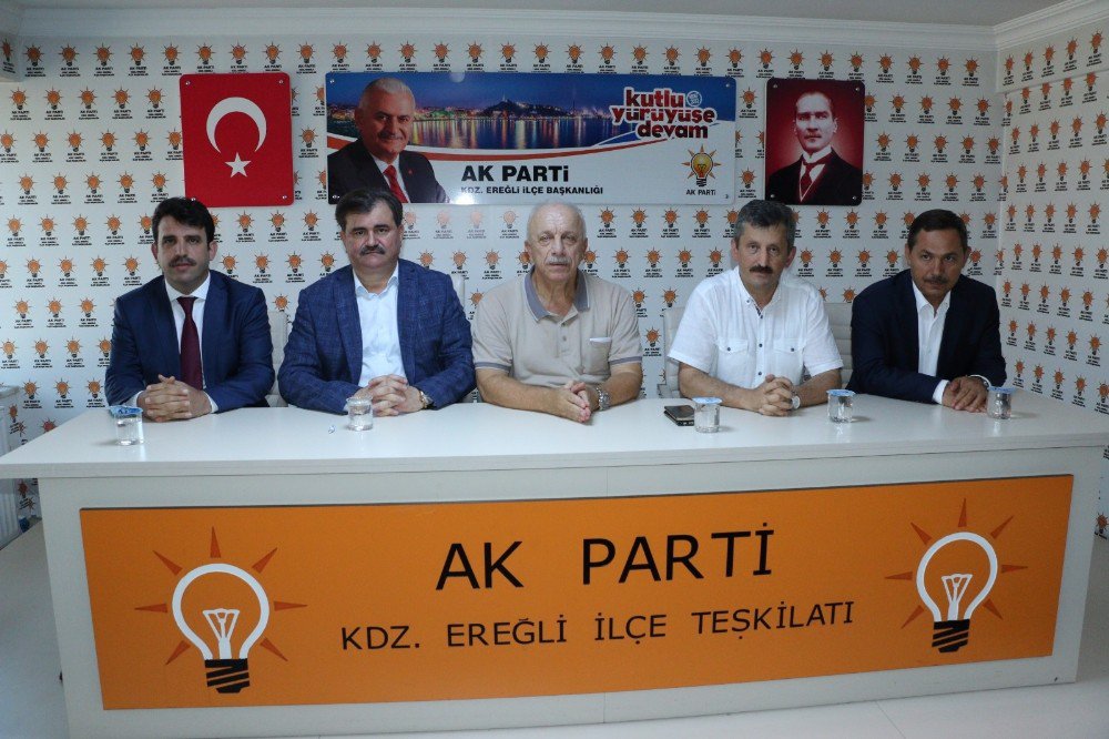 Ak Parti Zonguldak Milletvekilleri Özbakır Ve Çaturoğlu Partililerle Buluştu