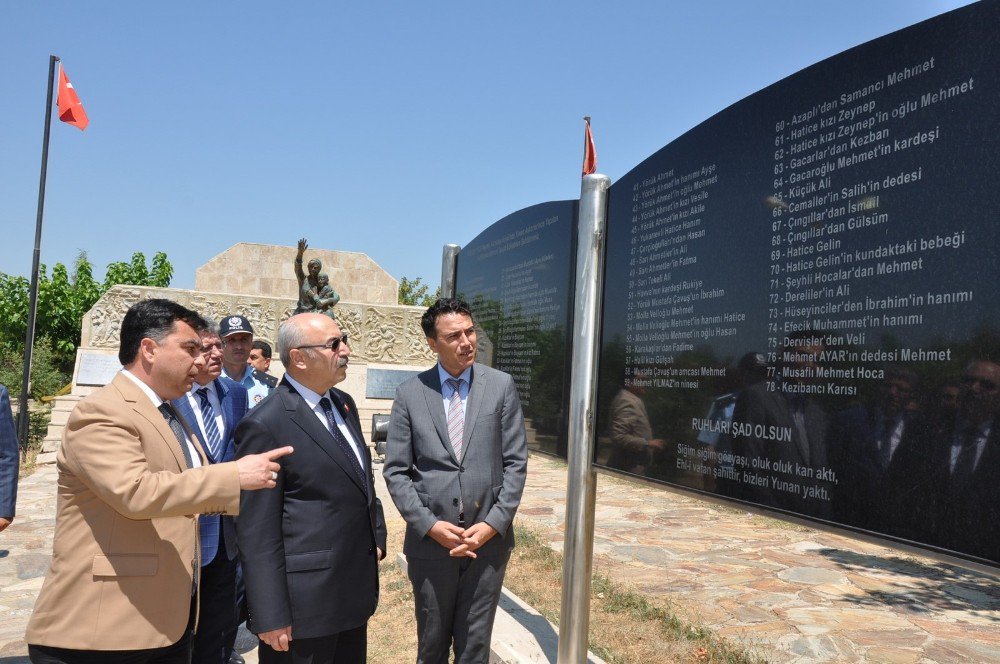 Vali Köşger, Köşk İlçesinde İncelemelerde Bulundu