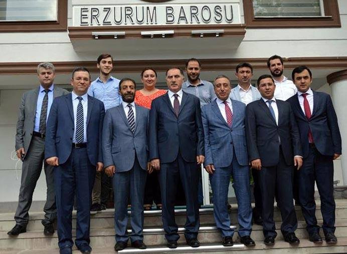 Malkoç, Erzurum Barosu’nu Ziyaret Etti