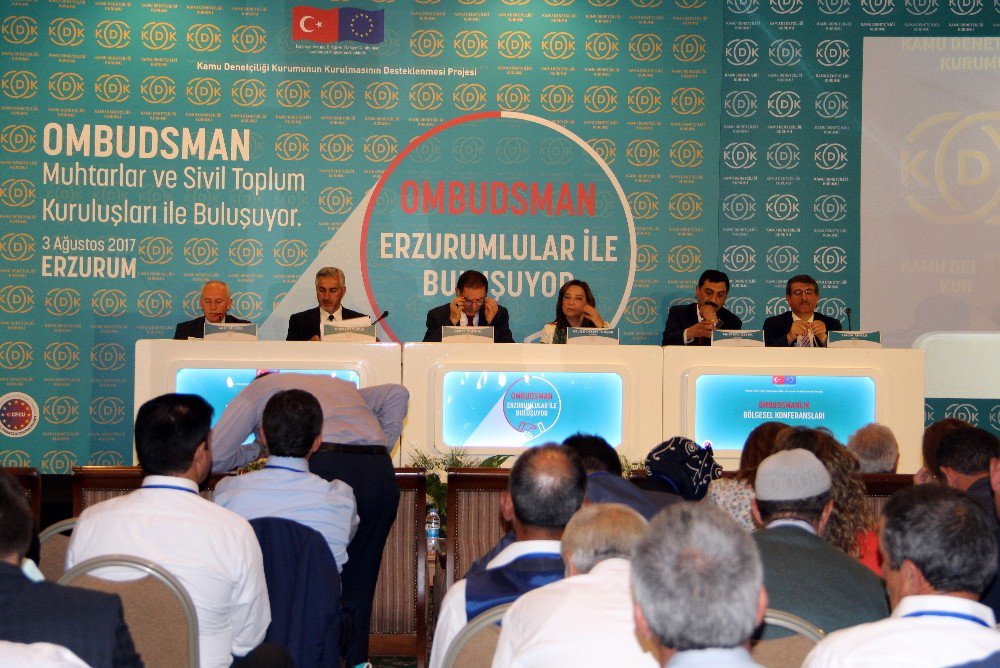 Ombudsman Erzurumlularla Buluştu