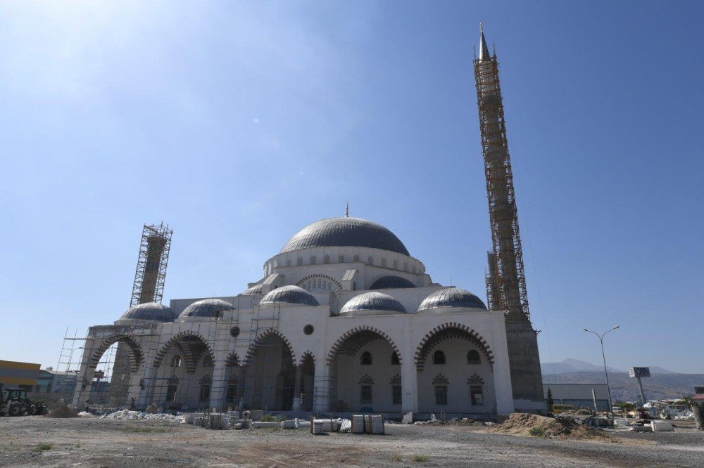 Kayseri Osb’de Cami Yapımı Çalışmaları Devam Ediyor