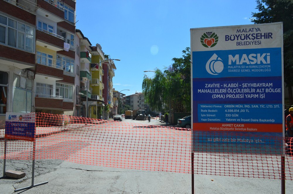 Malatya’da Alt Yapı Çalışmaları