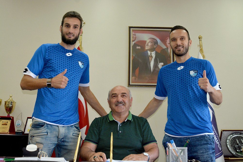 B.b.erzurumspor, Haris Harba Ve Jasmin Trtovac İle Sözleşme İmzaladı