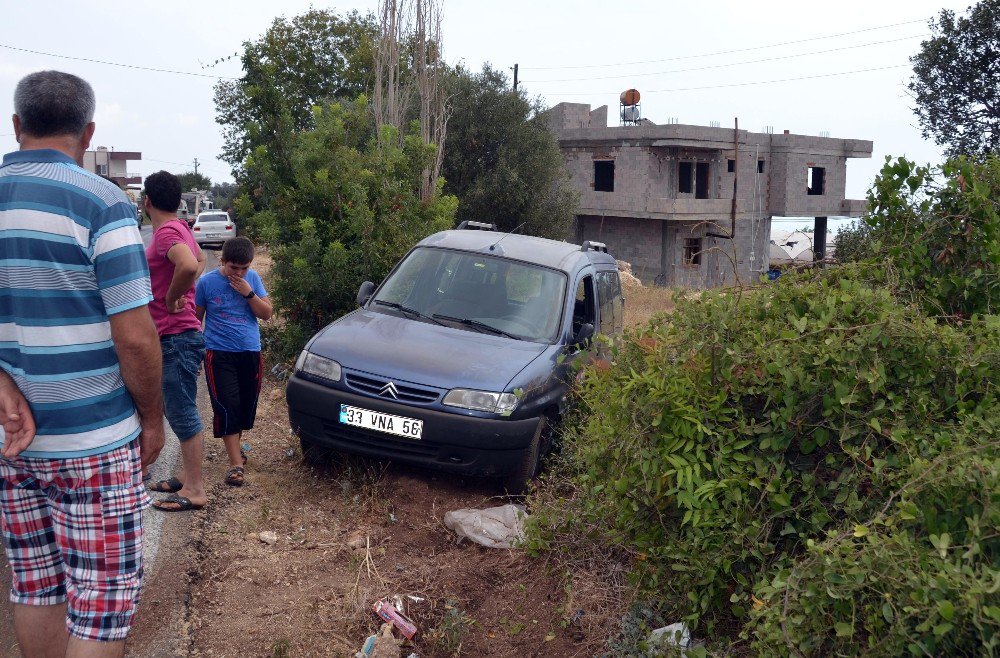 Karayoluna Sızan Motorin Kazalara Sebep Oldu