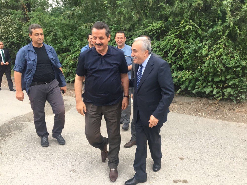 Bakan Fakıbaba, Eski Bakan Faruk Çelik İle Bir Araya Geldi