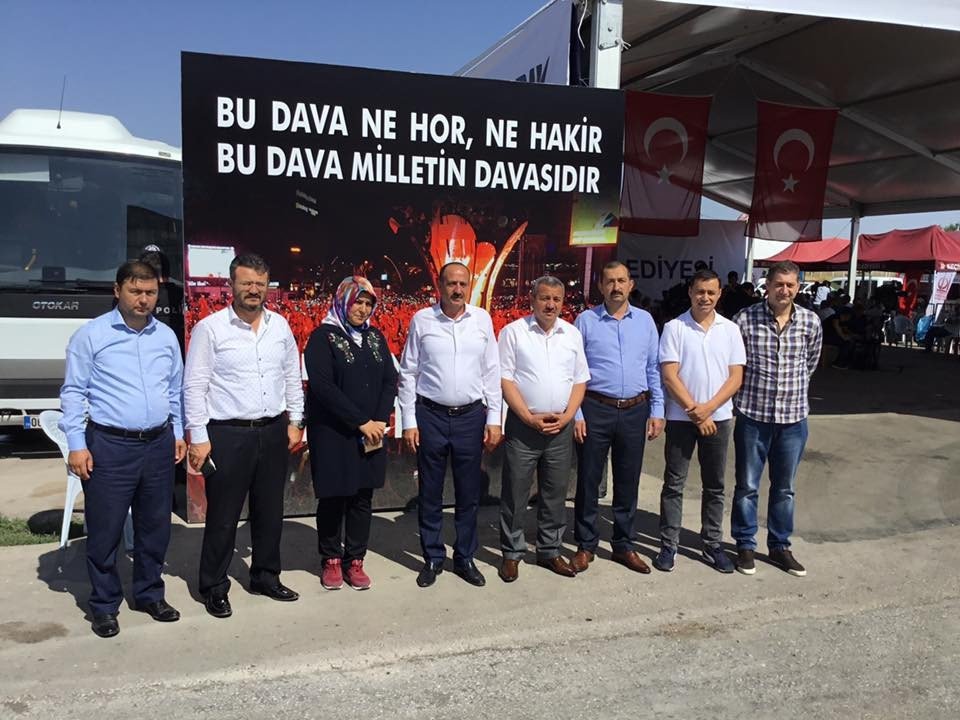 Başkan Duruay, Şehit Eşi İle 15 Temmuz Akıncı Üssü Duruşmalarını Takip Etti