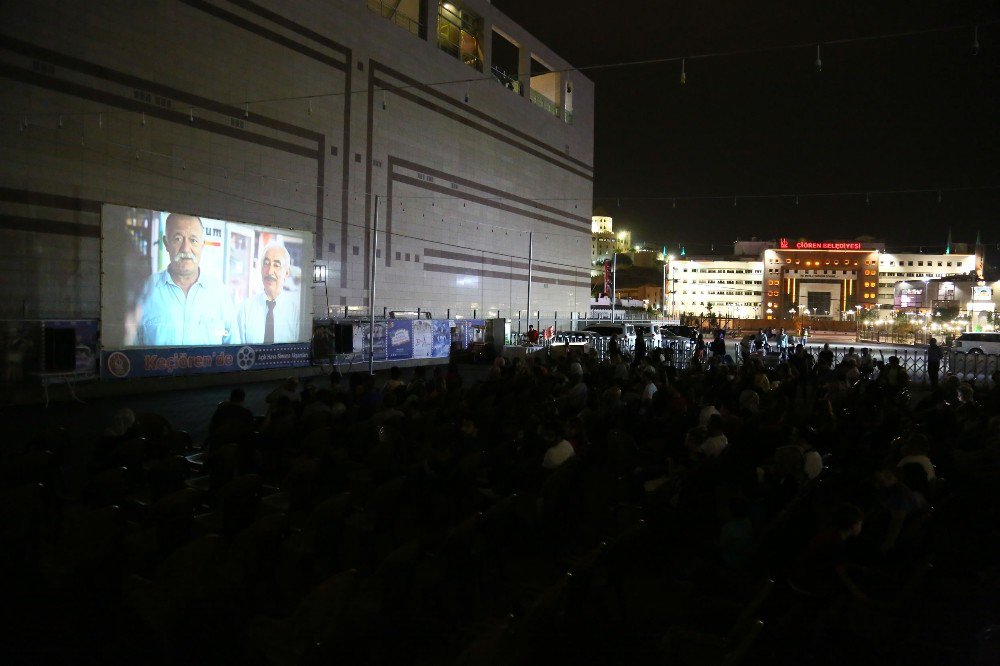 Keçiören’de Açık Havada Sinema Keyfi