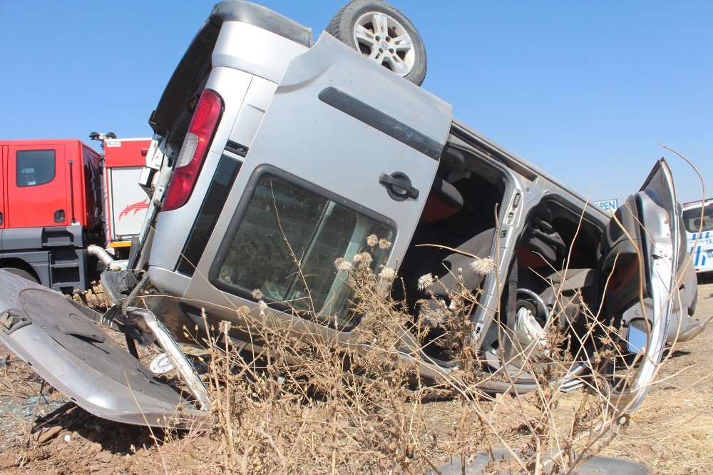 Kahta’da iki ayrı kazada 2 kişi yaralandı