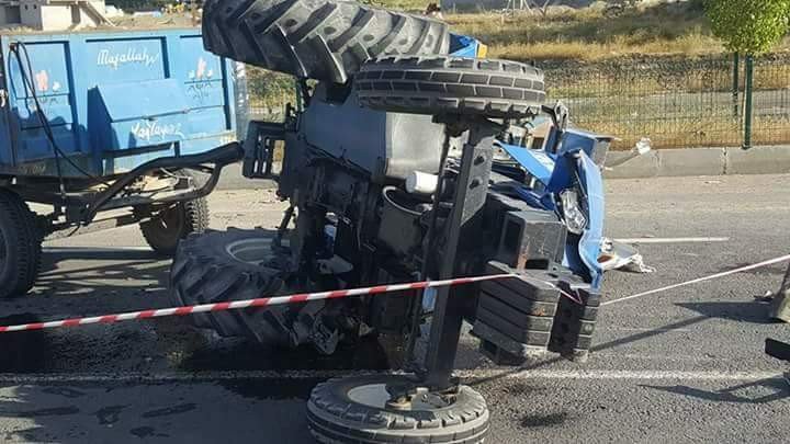 Tutak’ta traktör devrildi: 1 ölü, 2 yaralı