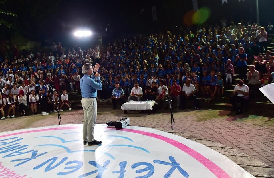 Kefken Kampı’na katılan öğrencilerden muhteşem gösteri