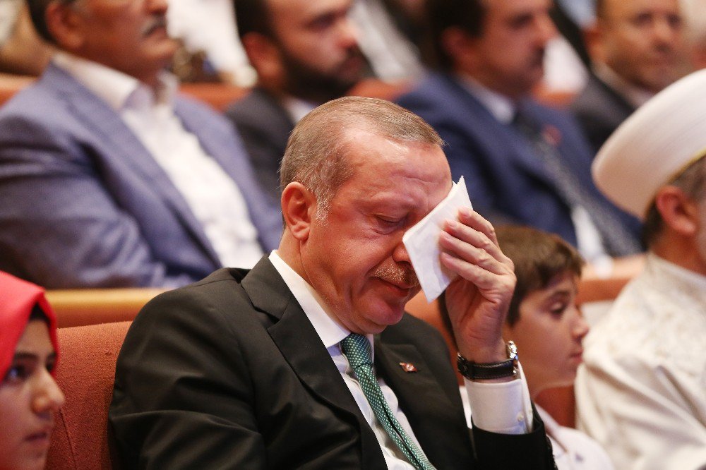 Cumhurbaşkanı Erdoğan o mektup karşısında gözyaşlarını tutamadı