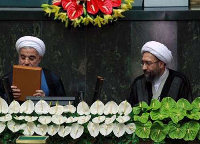 İran Cumhurbaşkanı Ruhani yemin etti