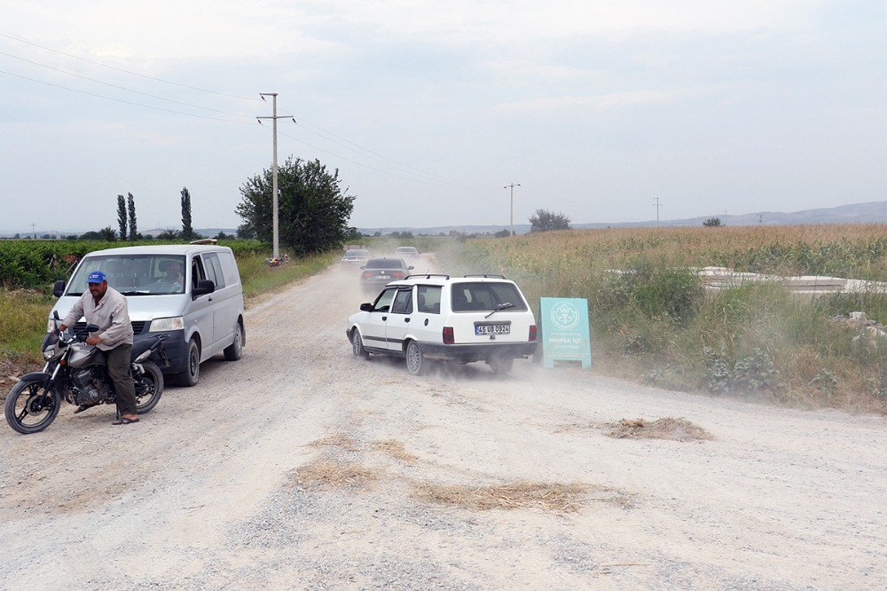 İhalesi iptal edilen yolu büyükşehir yapıyor