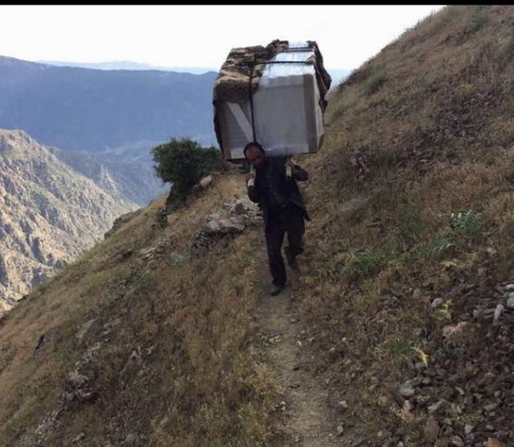 Kartal yuvasına yol yapılıyor