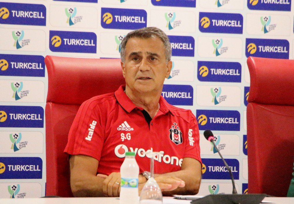 Şenol Güneş: "Amacımız en iyisini yapmak"