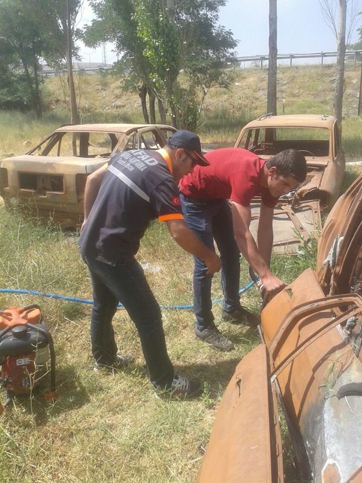 AFAD’dan stajyer öğrencilere arama kurtarma eğitimleri