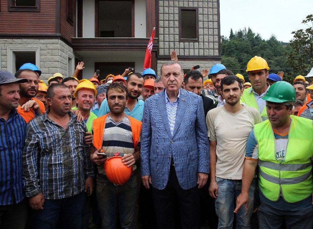 Cumhurbaşkanı Erdoğan Rize’de