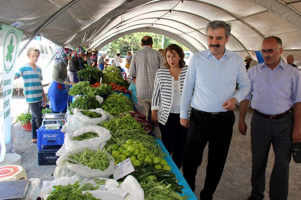 Erciyesevler Mahallesi Organik Ürünler Pazarı açıldı