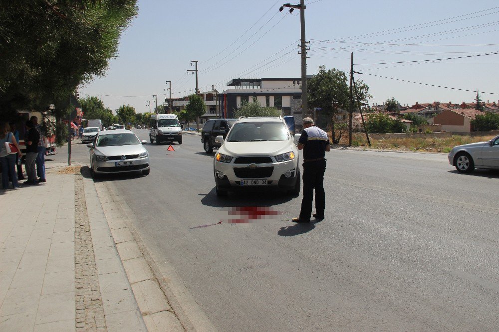 Yaşlı adamın hayatını kaybettiği kaza güvenlik kamerasında