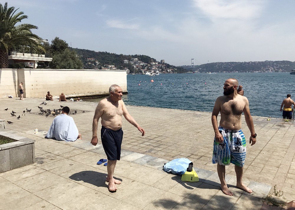 İstanbul’da sıcak hava ve nem bunalttı