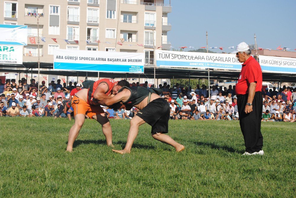 Hatay, Aba Güreşi Türkiye Şampiyonasına ev sahipliği yaptı