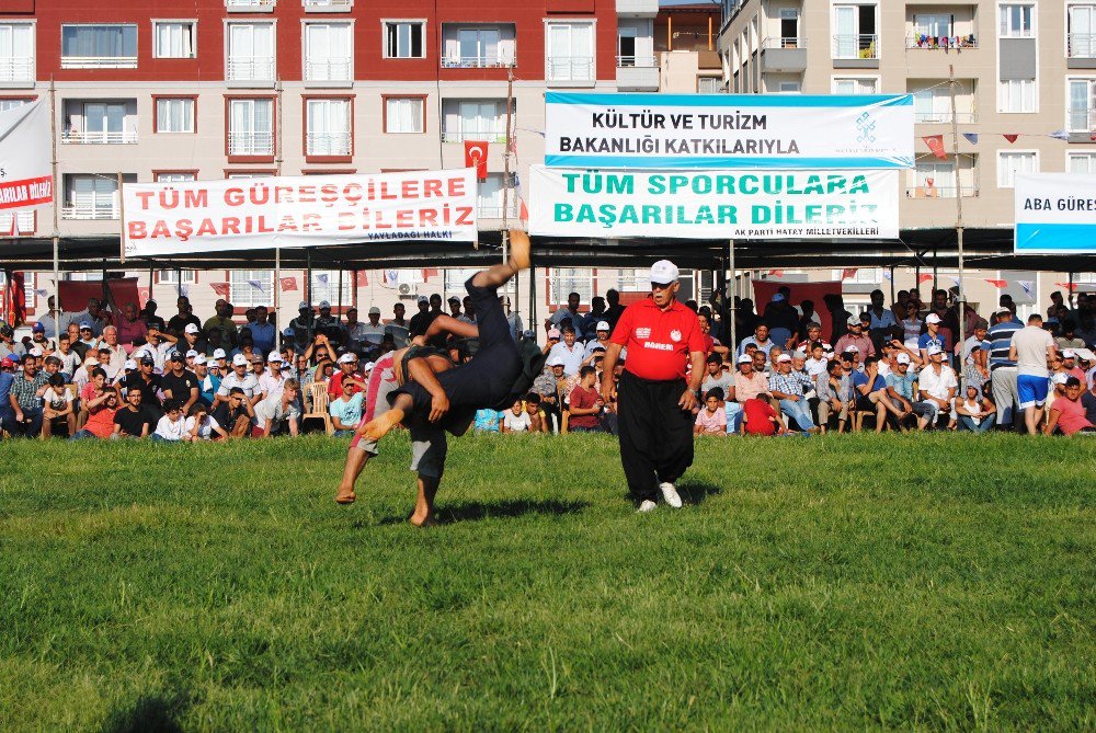 Hatay, Aba Güreşi Türkiye Şampiyonasına ev sahipliği yaptı