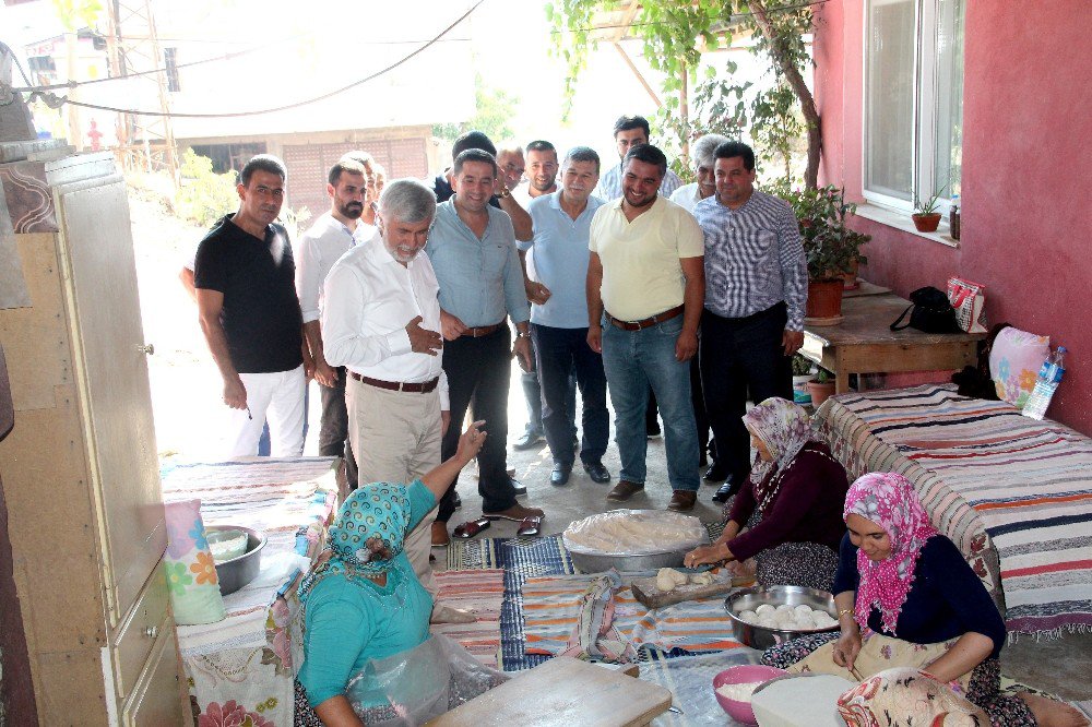 AK Parti Mezitli teşkilatından yayla ziyaretleri