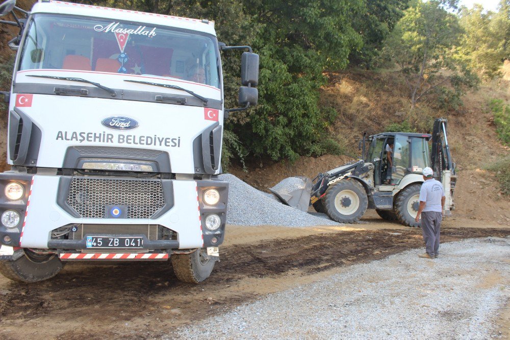 Dağhacıyusuf Mahallesinde 7 kilometrelik soğuk asfalt