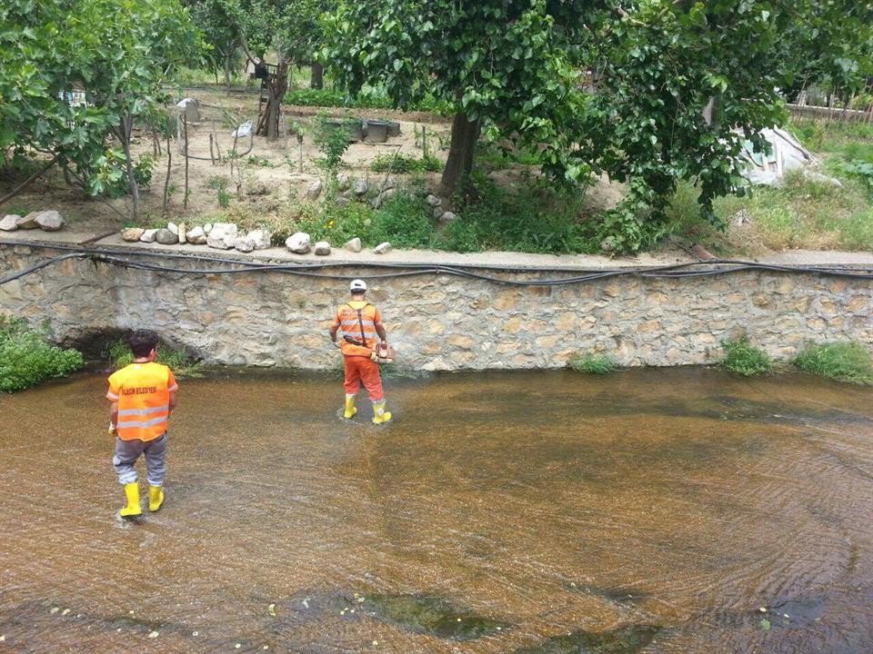 Bilecik Belediyesi’nden Dalakdere’de kapsamlı temizlik çalışması