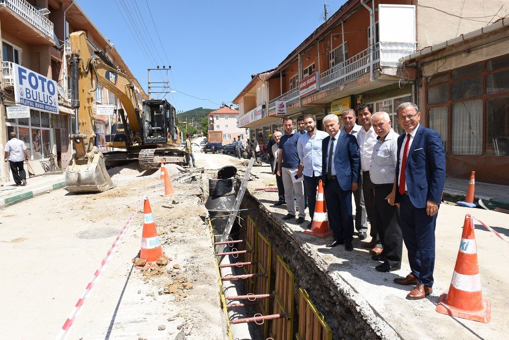 BUSKİ Keles’te yatırımlarına devam ediyor