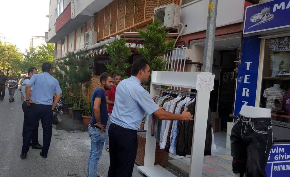 Yol ortasında yürüme şikayeti kaldırım denetimlerini artırdı