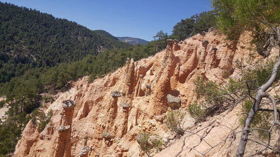 Simav’ın peri bacaları turizme açılıyor