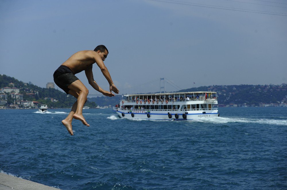 İstanbul’da sıcak hava ve nem bunalttı