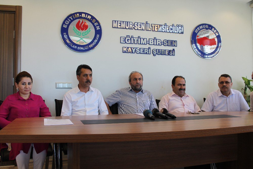 Memur- Sen İl Temsilcisi Kalkan: “Hükumet kesenin ağzını açmalı”
