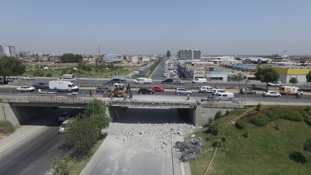 D-400’de köprü yenileme çalışması