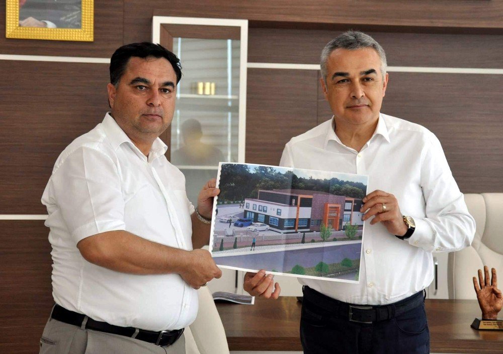 Köşk Belediye Kültür Merkezi projesine start verildi