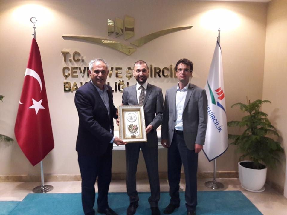 Başkan Yaman’ın Ankara temasları