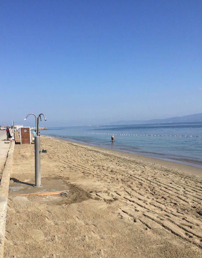 Plajlarda yaz bakımı