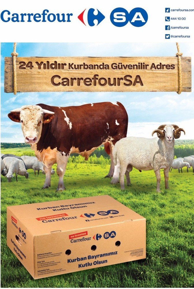 CarrefourSA’dan Kurban Bayramı’na özel dört farklı seçenek