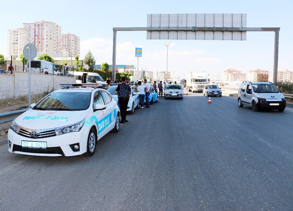 Droneli trafik denetiminde 65 modifiyeli aracın sürücüsüne para cezası