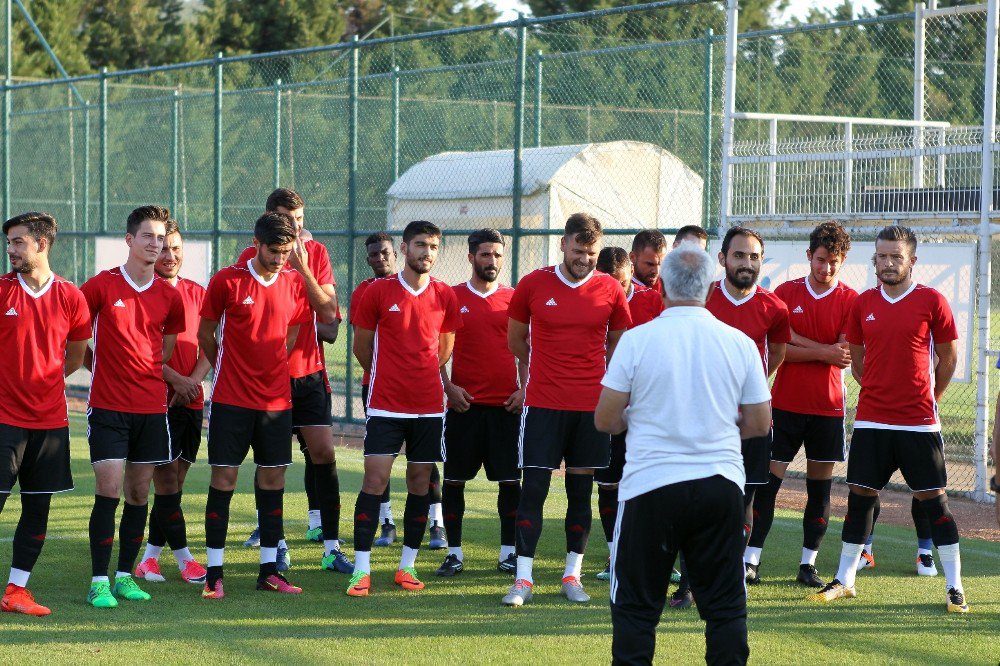Gazişehir Gaziantep, Samsunspor maçı hazırlıklarına başladı