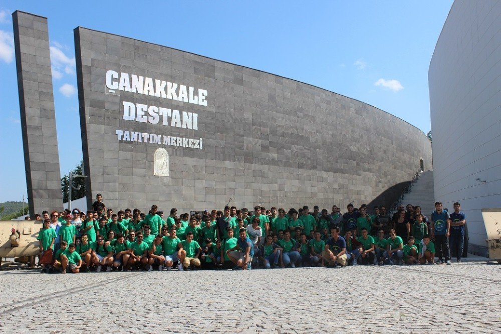 Kıbrıslı gençlerin Çanakkale Kampı devam ediyor