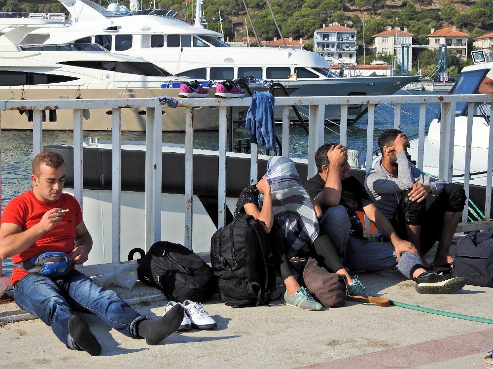 Ölüm yolculuğuna çıkan 60 göçmen yakalandı