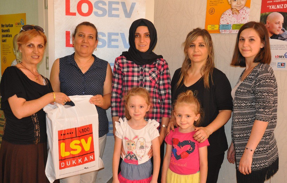 Eskişehir’de yaşayan LÖSEV’e kayıtlı hastalara kırmızı et ve et ürünleri yardımı