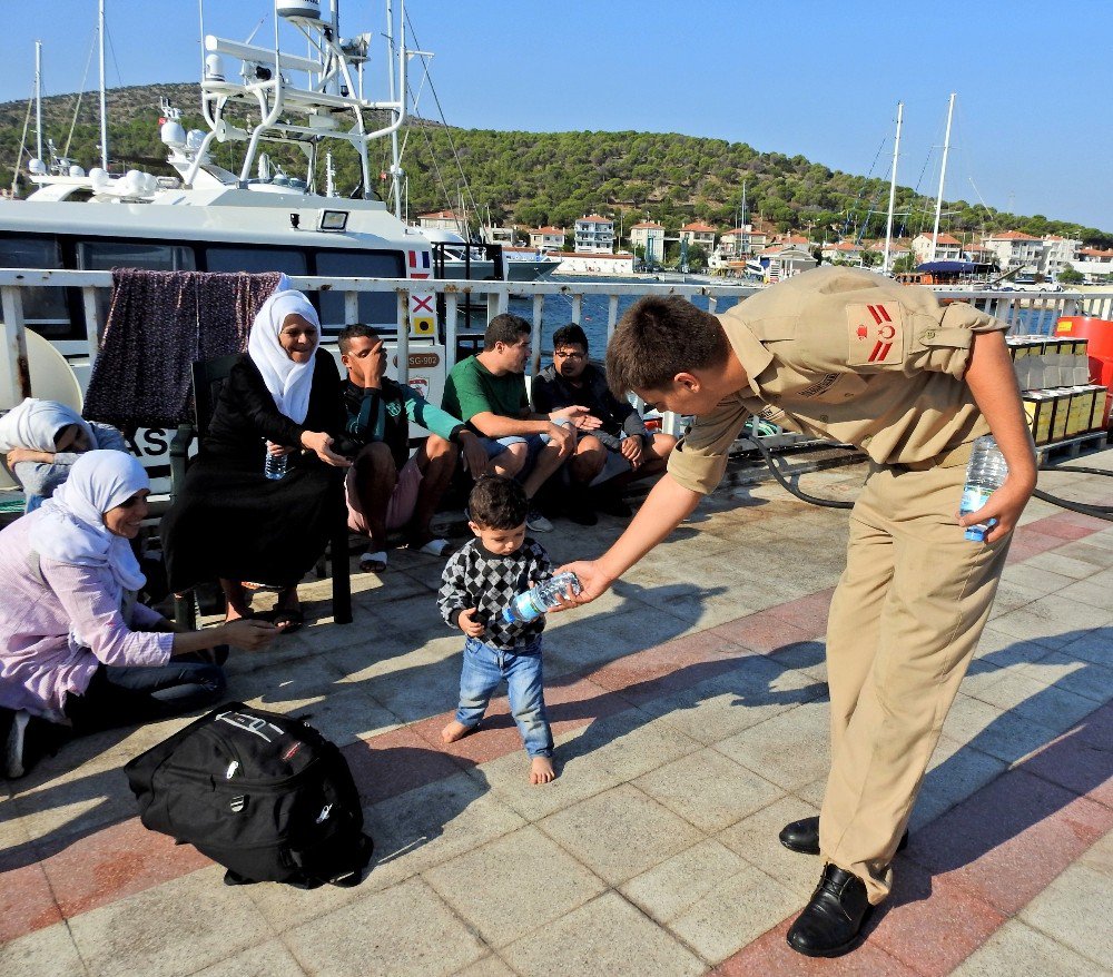 Ölüm yolculuğuna çıkan 60 göçmen yakalandı