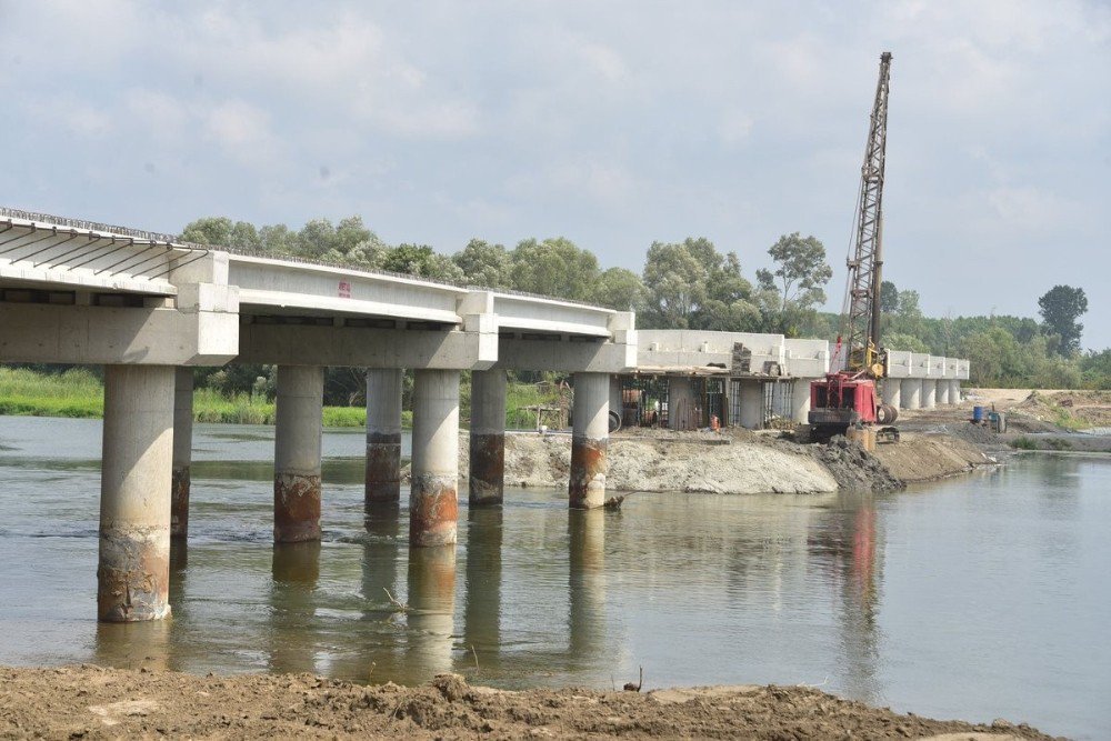 Yeşilırmak üzerine 310 metrelik köprü