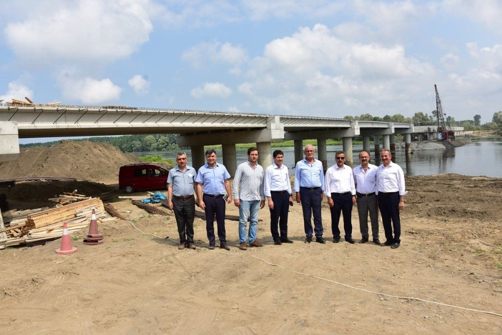 Yeşilırmak üzerine 310 metrelik köprü