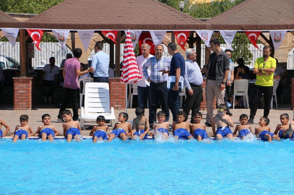 Şanlıurfa’da bin 500 genç belediyenin kurslarında yüzme öğrendi